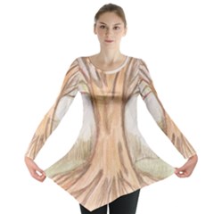 Roots Long Sleeve Tunic  by glendatartist