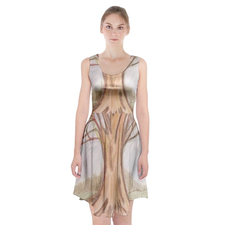 roots Racerback Midi Dress