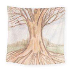 Roots Square Tapestry (large) by glendatartist