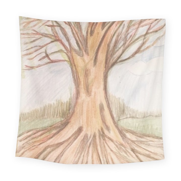 roots Square Tapestry (Large)