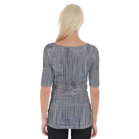 Wide Neckline T-Shirt 