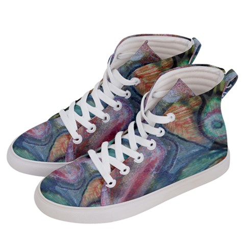 Women s Hi-Top Skate Sneakers 