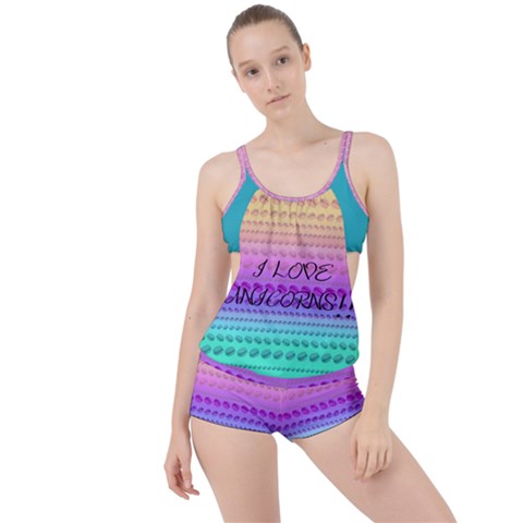 Boyleg Tankini Set  