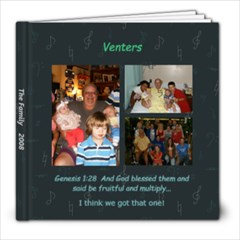 Venters family album - 8x8 Photo Book (20 pages)