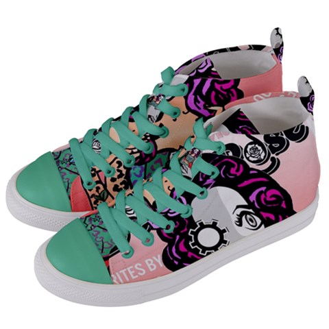 Women s Mid-Top Canvas Sneakers 