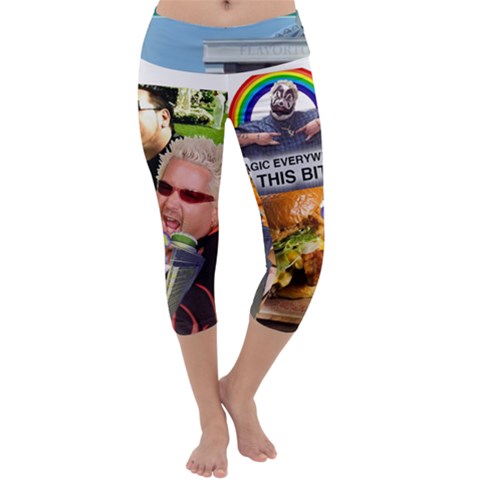 Capri Yoga Leggings Front