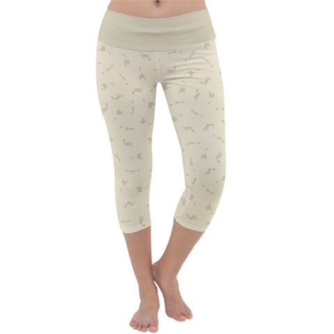 Capri Yoga Leggings Front