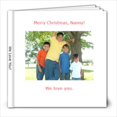 xmas book gift 4 nanny - 8x8 Photo Book (20 pages)
