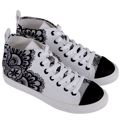 Women s Mid-Top Canvas Sneakers 