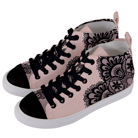 Women s Mid-Top Canvas Sneakers 