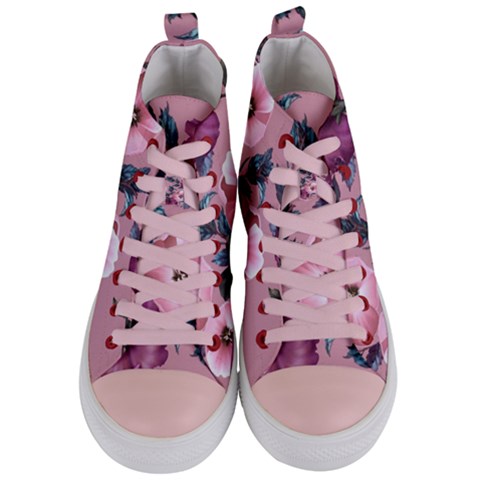 Women s Mid-Top Canvas Sneakers 