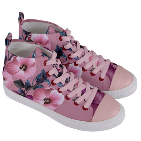 Women s Mid-Top Canvas Sneakers 