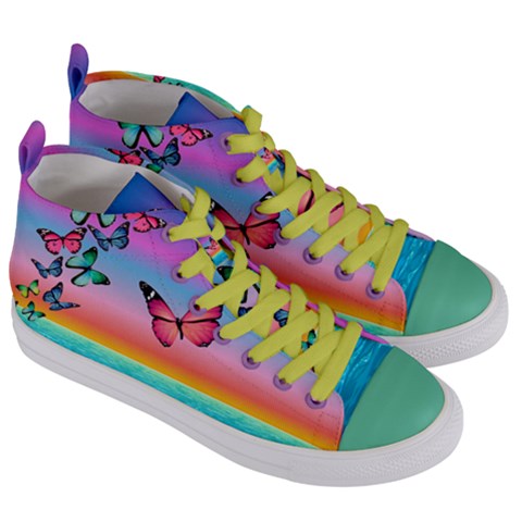 Women s Mid-Top Canvas Sneakers 