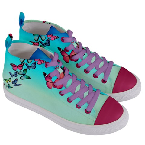 Women s Mid-Top Canvas Sneakers 