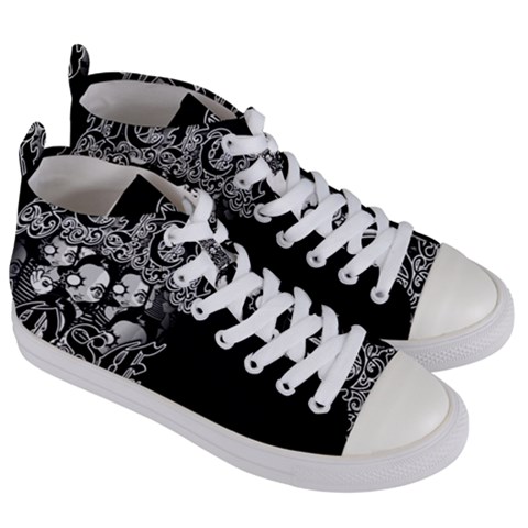 Women s Mid-Top Canvas Sneakers 