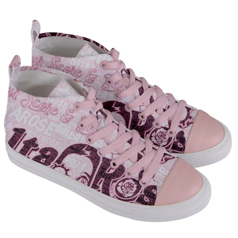 Women s Mid-Top Canvas Sneakers 