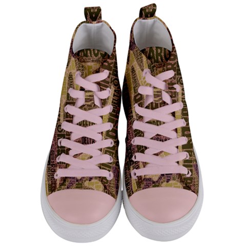 Women s Mid-Top Canvas Sneakers 