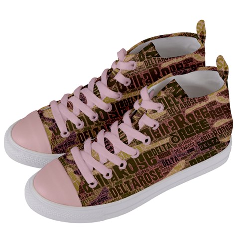 Women s Mid-Top Canvas Sneakers 