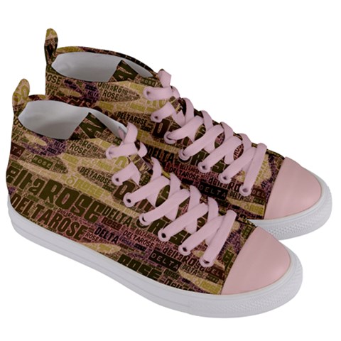 Women s Mid-Top Canvas Sneakers 