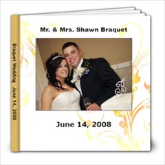 Braquet Wedding Album  - 8x8 Photo Book (20 pages)