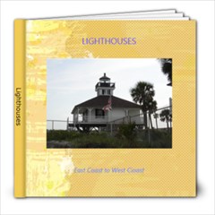  Lighthousses - 8x8 Photo Book (20 pages)
