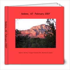 Sedona, AZ 2007 - 8x8 Photo Book (20 pages)