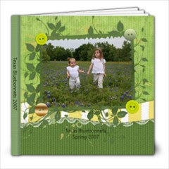 Texas Bluebonnets 2007 - 8x8 Photo Book (20 pages)