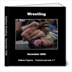 Wrestling book finished - 8x8 Photo Book (20 pages)