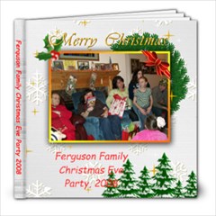 Christmas Eve 2008 - 8x8 Photo Book (20 pages)