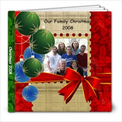 Partlow Christmas 2008 - 8x8 Photo Book (20 pages)