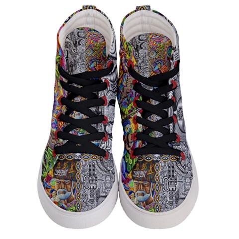 Men s Hi-Top Skate Sneakers 