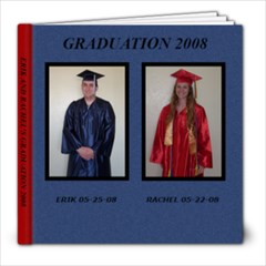 Rachel and Eriks Graduation - 8x8 Photo Book (20 pages)