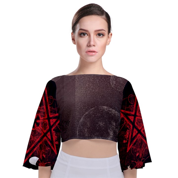 Under Will Butterfly Sleeve Top