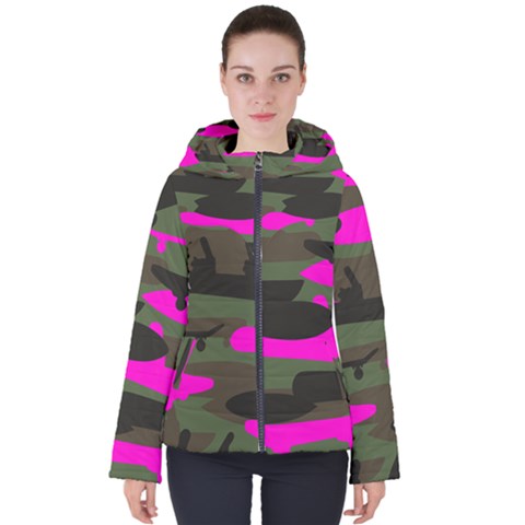 Women s Hooded Puffer Jacket 