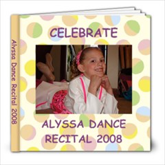 Alyssa dance 08 - 8x8 Photo Book (20 pages)