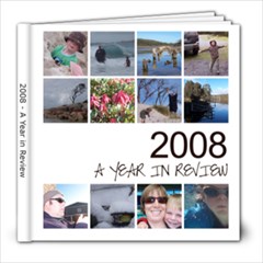 2008 Year in Review - 8x8 Photo Book (20 pages)