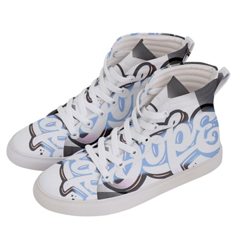 Men s Hi-Top Skate Sneakers 