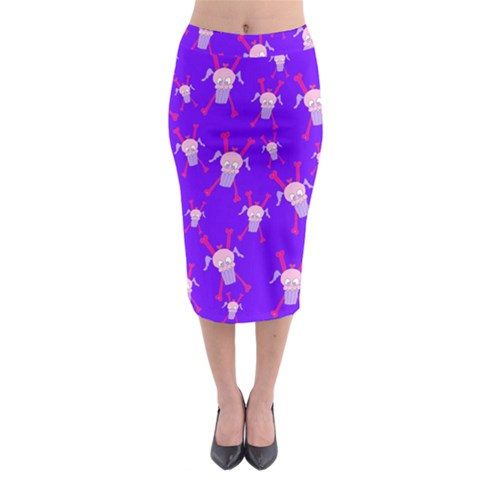 Midi Pencil Skirt 