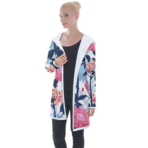 Longline Hooded Cardigan 