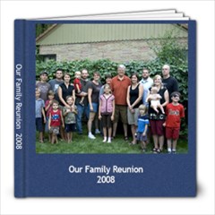 our family reunion 2008 - 8x8 Photo Book (20 pages)