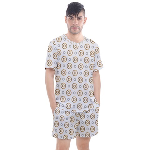 Men s Mesh T-Shirt and Shorts Set 