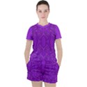 Baylien Women s Mesh Tee and Shorts Set View1