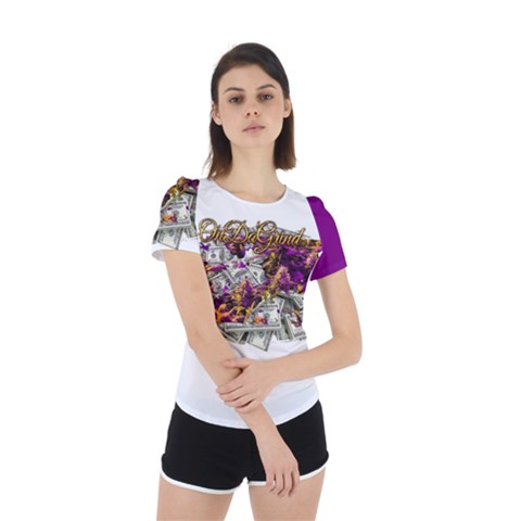 Back Cut Out Sport T-Shirt 