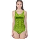 Baylien Plasma Green One Piece Swimsuit View1