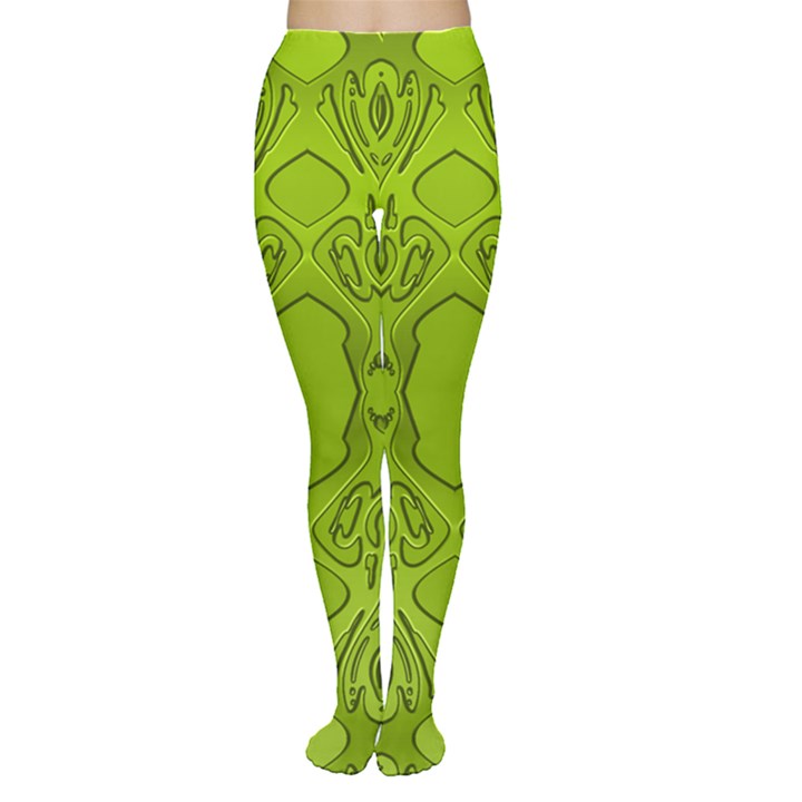 Baylien Plasma Green Tights 