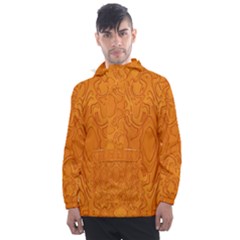 Baylien Plasma Orange Magma Pullover Windbreaker by Bayarea51