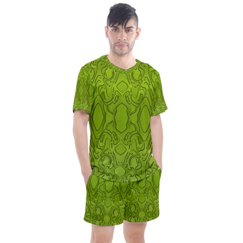 Baylien Plamsa Men s Mesh Tee And Shorts Set by Bayarea51