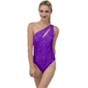 Baylien Plasma Moon Grape One Side Swimsuit View1