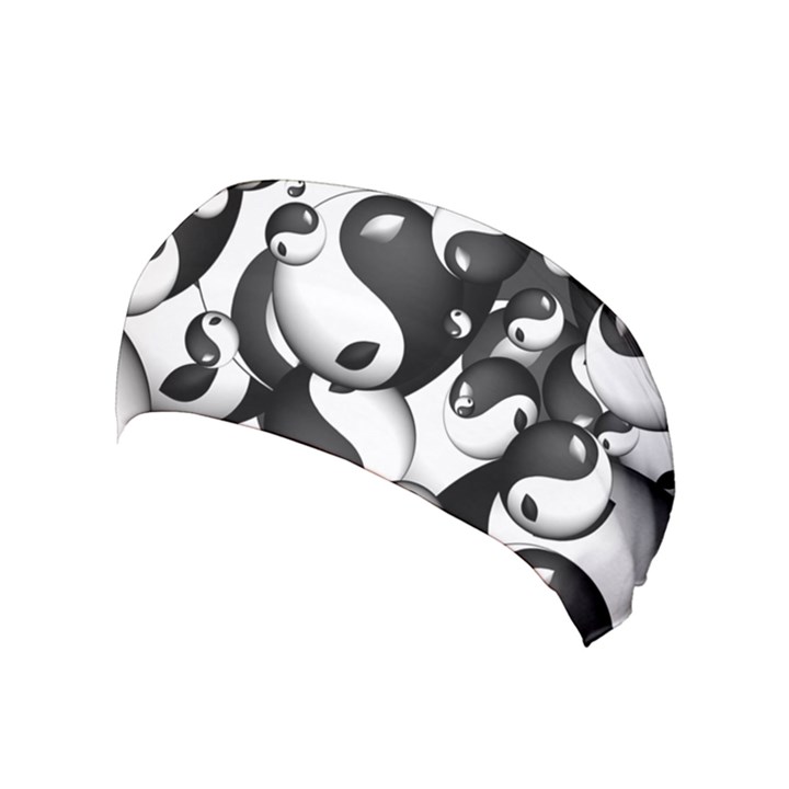 Hippyverse Alien Ying Yang Yoga Headband