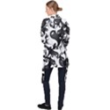 Hippyverse Ying Yang Long Sleeve Velvet Kimono  View2